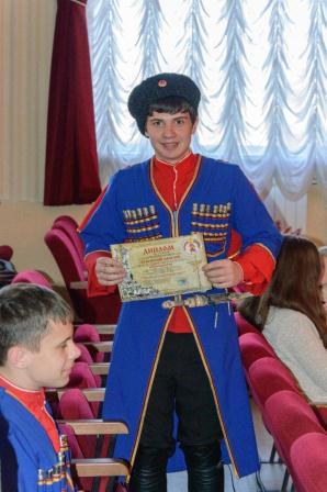 Тбилисские "Казачата" заняли второе место в краевом фестивале